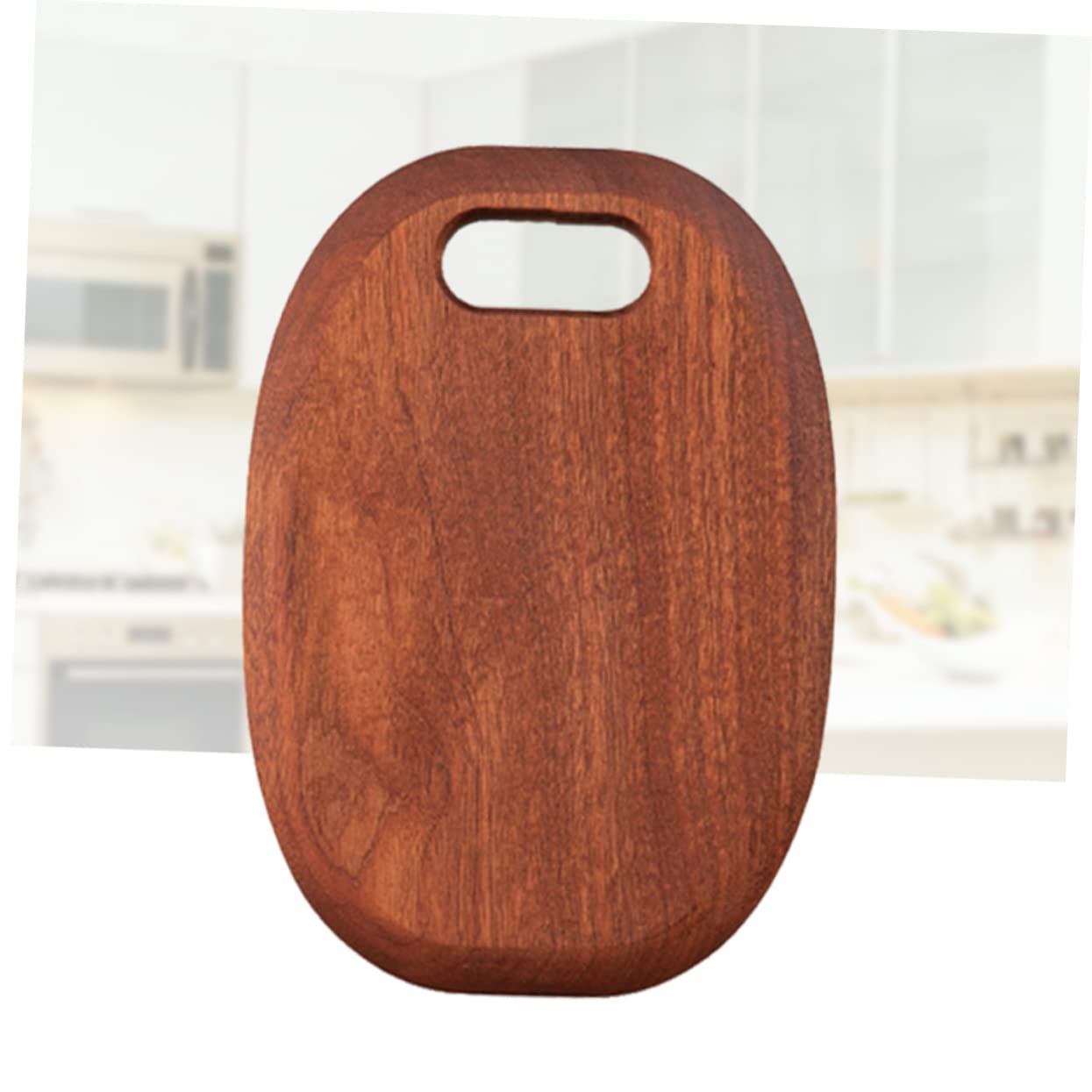 TOPBATHY Planche à Découper en Bois Massif avec Trou Réversible 36 6 5 5 Pouces Planche à Découper en Bois pour Cuisine