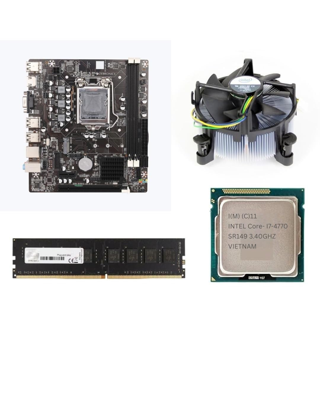 H97 puls と i7 4790 と メモリー と 1070ti のセット H97 puls と i7 4790 と メモリー と 1070ti のセット ASUSTek