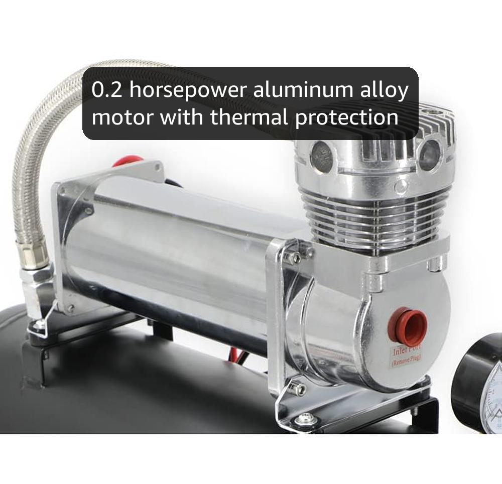 Amazon.com: CNRAQR200PSI 12V Heavy Duty Air Train Horn/Air Ride