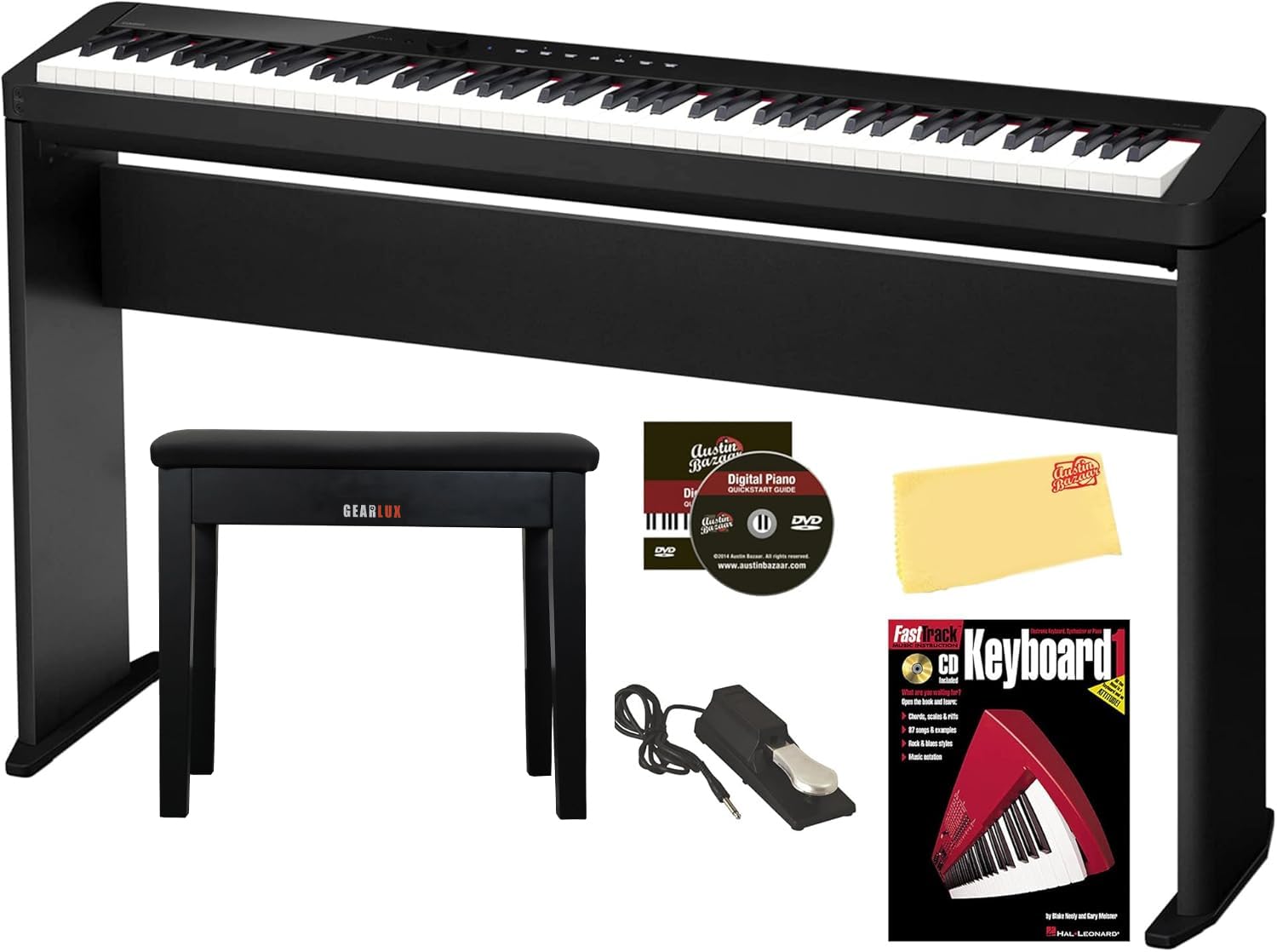 Amazon.com: Casio Privia PX-S1100 Digital Piano Bundle with