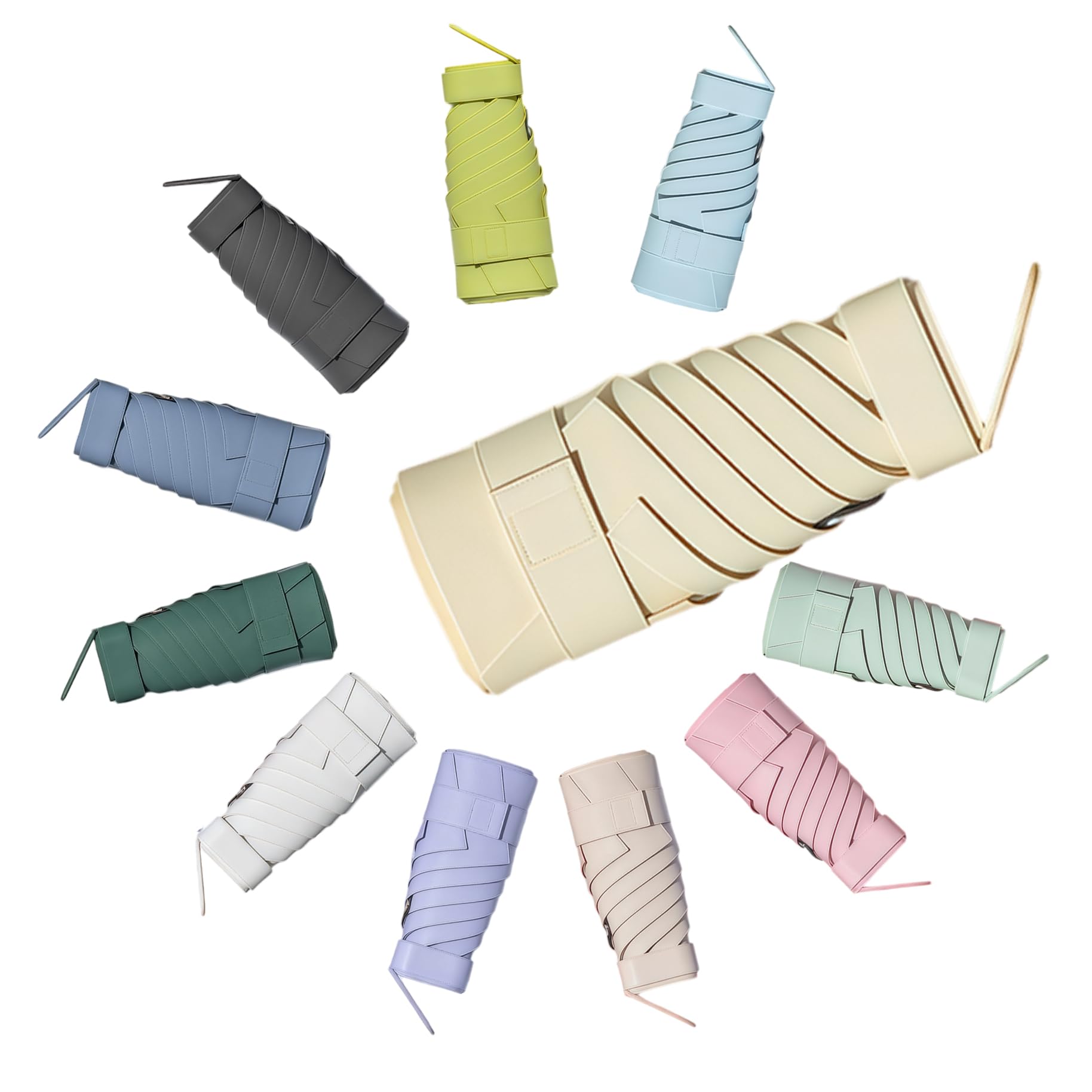 YYHCC Taschenschirm Sturmfest,Taschenregenschirm,Regenschirm Klein Automatik,6-Rippen,Tragbarer Reise Schirm Mit Verpackungskarton UV-Schutz für Männer & Frauen,Herren