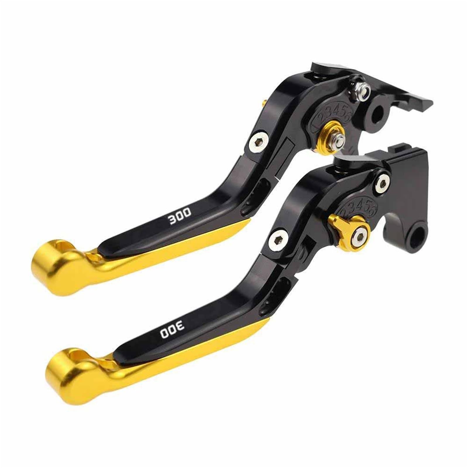 Frizione Leve Frizione Pivotanti, Manopole Di Controllo, Ricambi Per Moto, Leva Freno Regolabile Per Honda CB300R 2018-2022(Black 3)