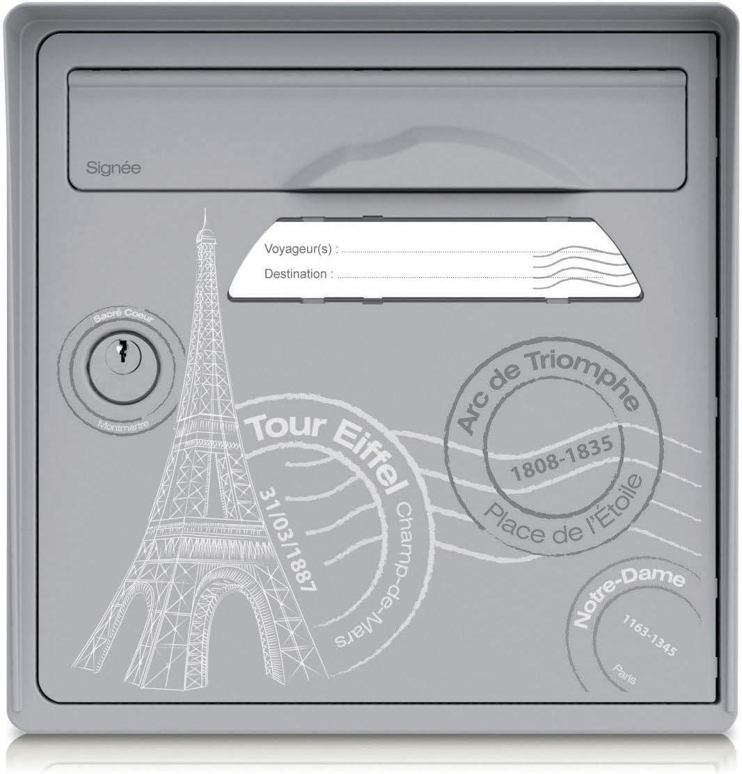 Bеѕt Cуbеr Dеаlѕ 🔥 Paris is Belle Wall Letter Box Mouse Grey