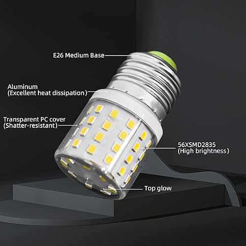 Miniatura 3 de 5304511738 - Bombilla de repuesto para nevera Kei D34l E2627, 4 W, AC100-265V, 3.5 W, bombilla para nevera, compatible con bombilla Frigid-aire