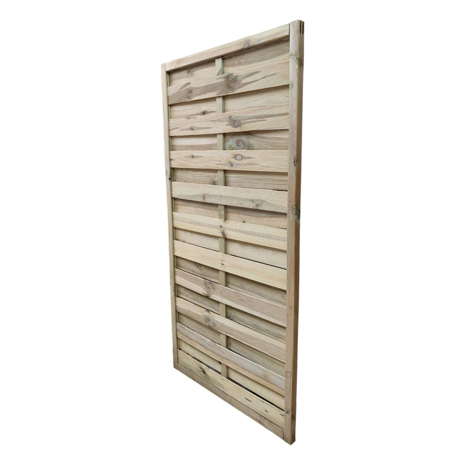 Fercasa Grigliato Frangivento in Legno di Pino Autoclavato, 90x180 cm, Pannello Salvavista per Giardino e Balcone