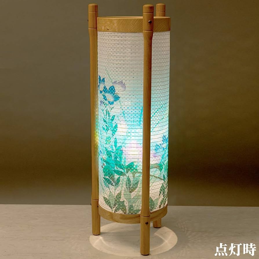 Amazon｜仏壇屋 滝田商店 盆提灯 盆ちょうちん 回転行灯 みやび