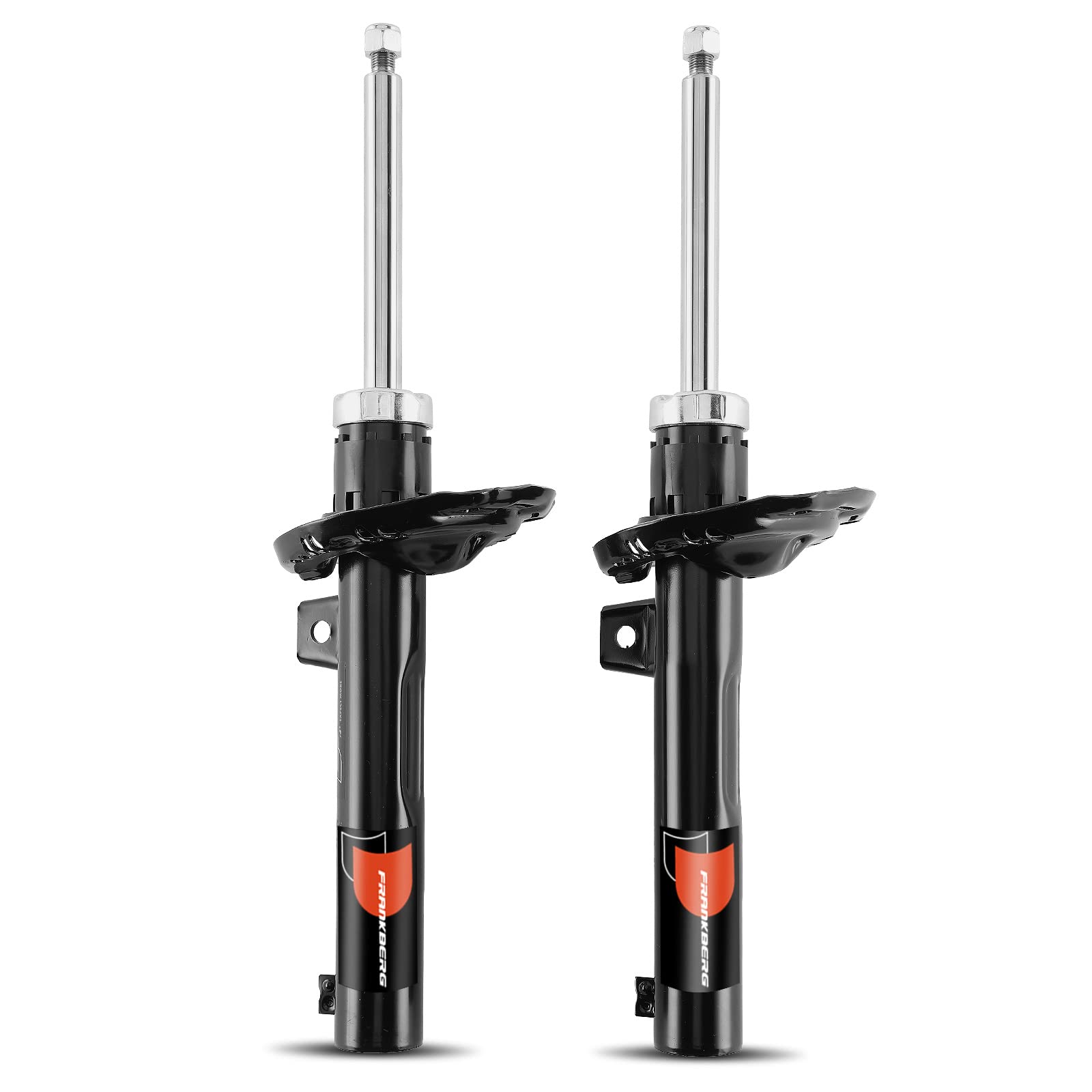 Frankberg 2 amortisseurs avant 533 mm à pression de gaz 5Q0413023FP | Compatible avec: Léon Kasten/Hatchback 5F1, A3 Limousine 8VM 8VS, A3 8V1 8VK, O.c.t.a.v.i.a III 5E3 NL3 NR3