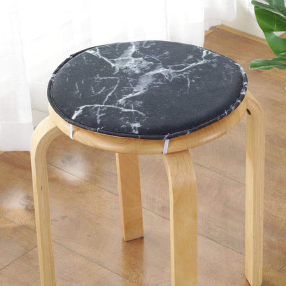 JKNK Winter Round Chair Cushion Foam Super Soft Seat Cushion Home Office Decor Throw Pillow Dinning Stool Cushion Anti-Slip Sit Pad,Huagangyanhuise,Diameter About 40Cm
