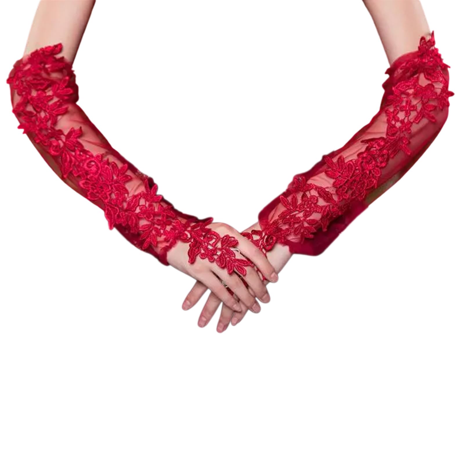 Xjdzineq 2pack Themed Event Arm Sleeves Stretchable Flower Oversleeves Mesh Sleeves for Social Gatherings Evening Gloves