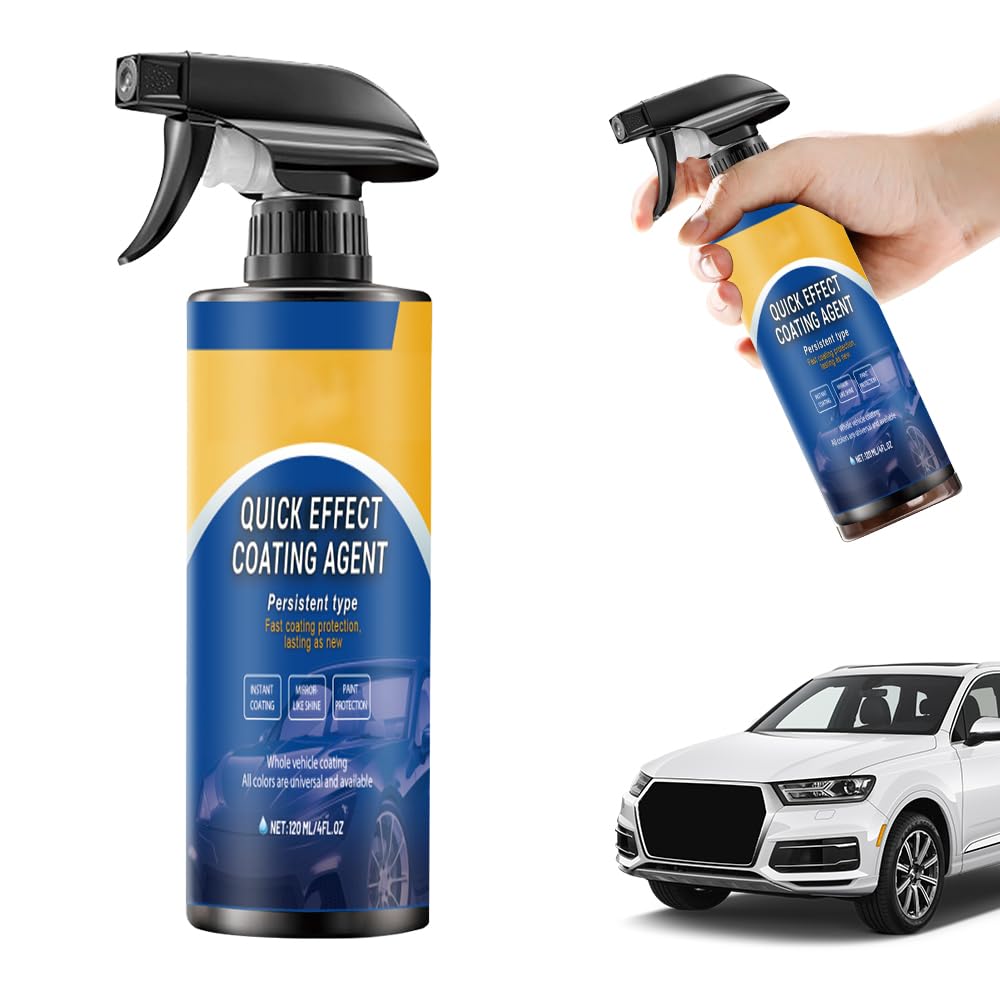 Nitvei Advanced Car Quick-Acting Coating Agent Spray, 2026 New Quick Effect Coating Agent for Car, Car Coating Spray for Shine and Protection, Car Coating Oil Film Emulsion Glass Cleaner (1Set) — view 8