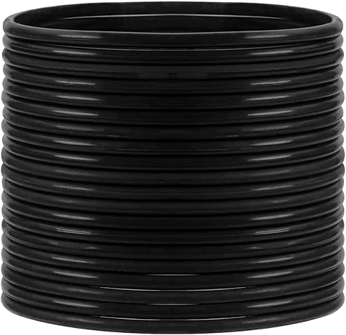 Pulsera de silicona para el cabello, 20 unidades, diseño de ángel Penta, color neón, estilo retro de los años 80, banda elástica para el cabello