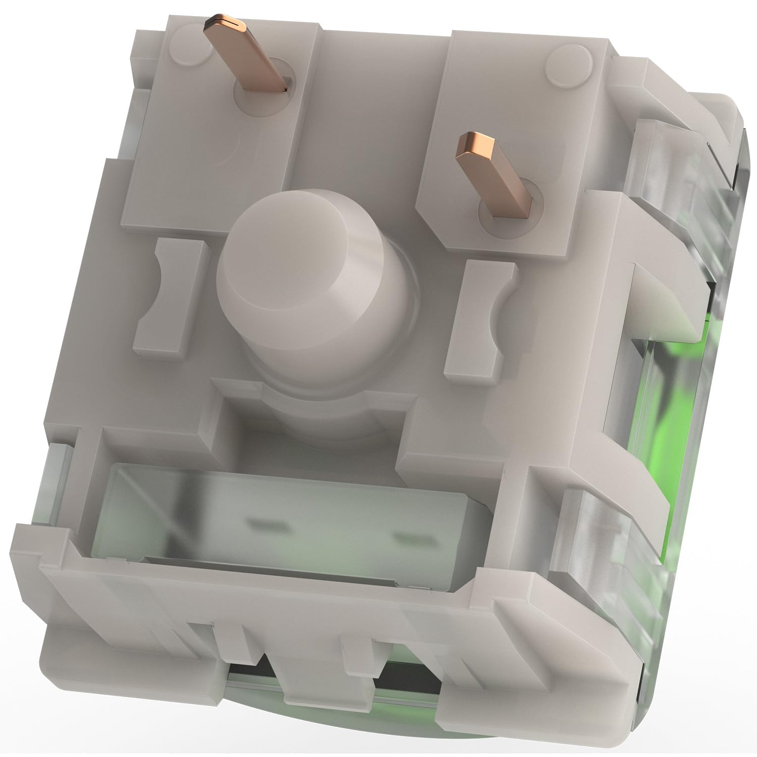 Razer Pack de Switches Mécaniques - Switches Verts Clicky (3e Gén, Logement de switch transparent avec lentille LED, Jusqu'à 100 millions de frappes, Connecteurs à 3 broches polyvalents)