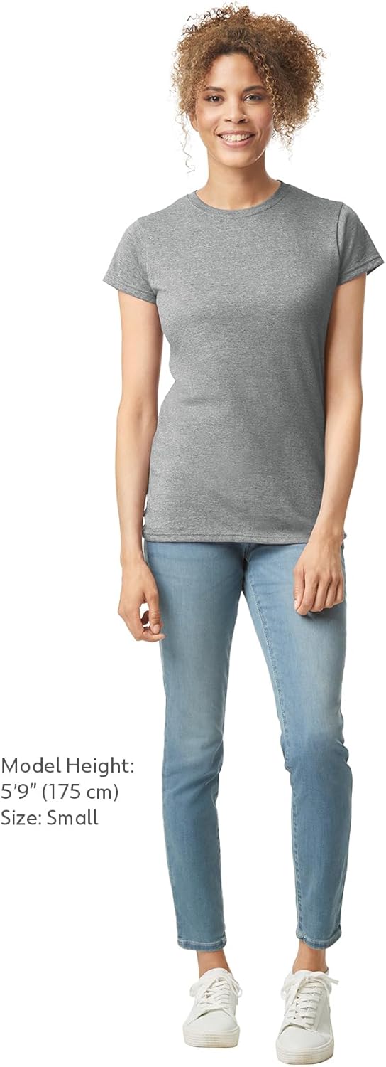 Gildan Womens Softstyle Cotton T-Shirt, Style G64000l, Multipack - Image 5