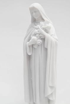 Vittoria Collection 6.5 Saint St Theresa Therese of Lisieux Little Flower Statue Catholic Figurine Religious Home Decor