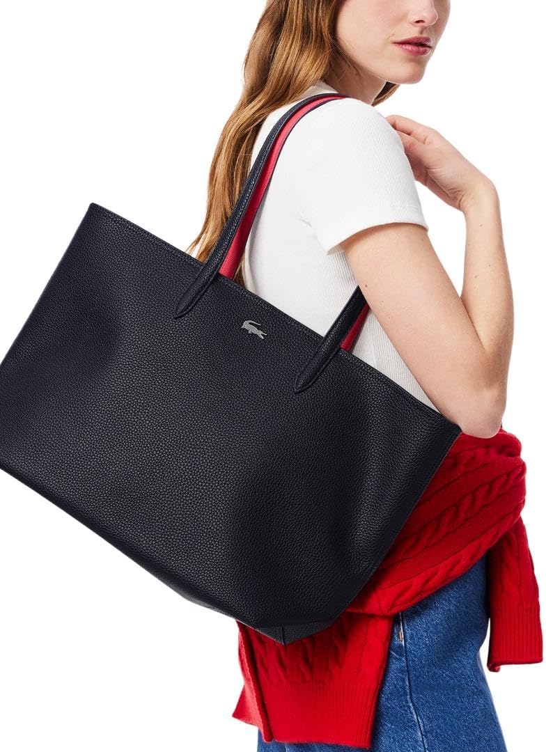 Lacoste womens Anna Zipped Tote - Image 5