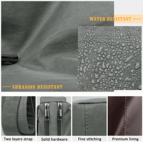 Image of VOLGANIK ROCK RFID Purses for Women Fabric Nylon Multi Pocket Crossbody Bag Ladies Travel Handbag