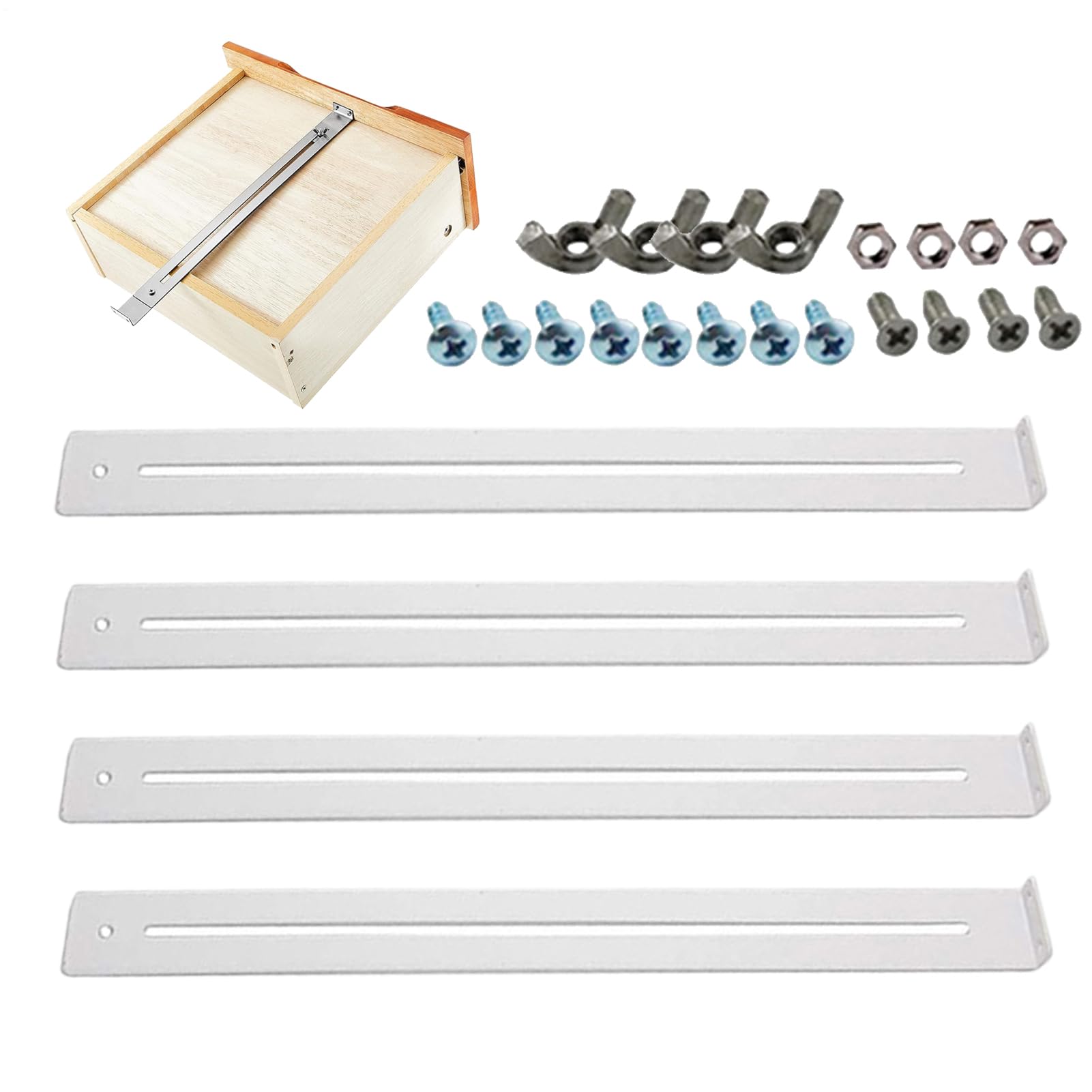 Kit de reparación de cajón para renovar cómodas y armarios de la casa fácilmente