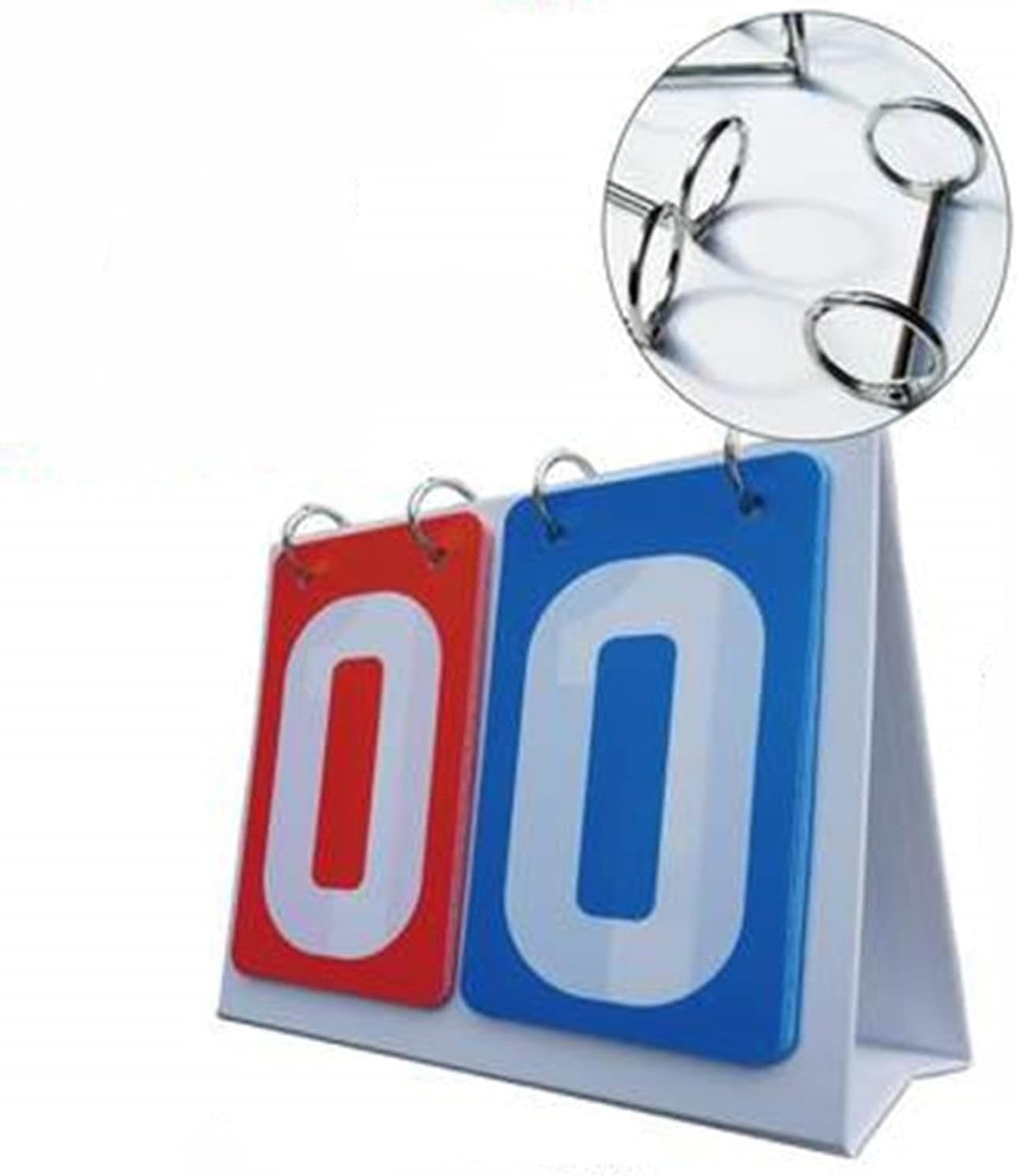 Flip Scoreboards Two-Digit Scoreboard Turn The Scoreboard Basketball Game Badminton Score Integrator (Color : 1, Size : 18.5x16cm) (3 18.5x16cm)