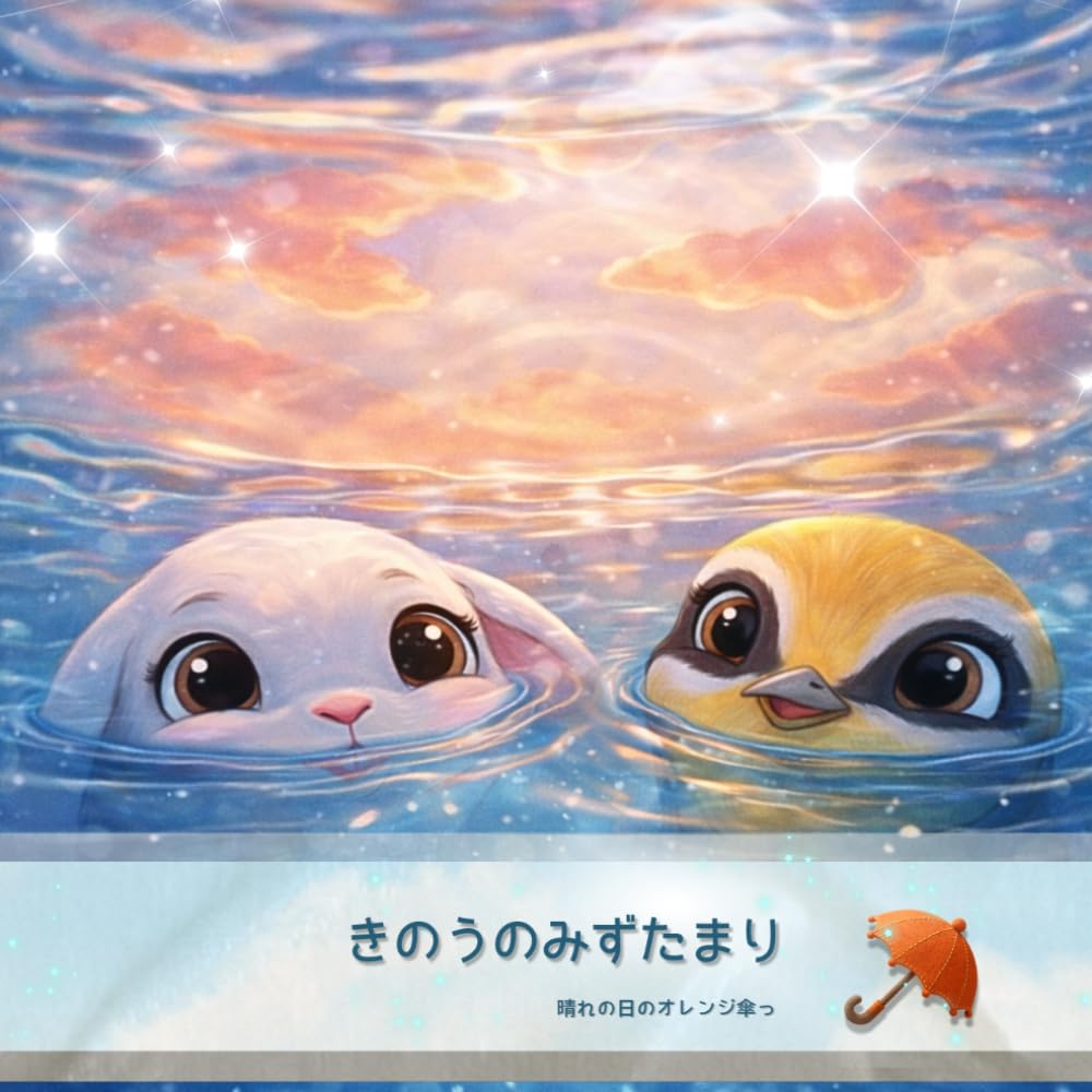 【AI絵本】【Storybook】　きのうのみずたまり（1歳2歳3歳4歳5歳6歳向け）子供向け　寝かしつけ絵本　やさしさ: 読み聞かせ絵本
