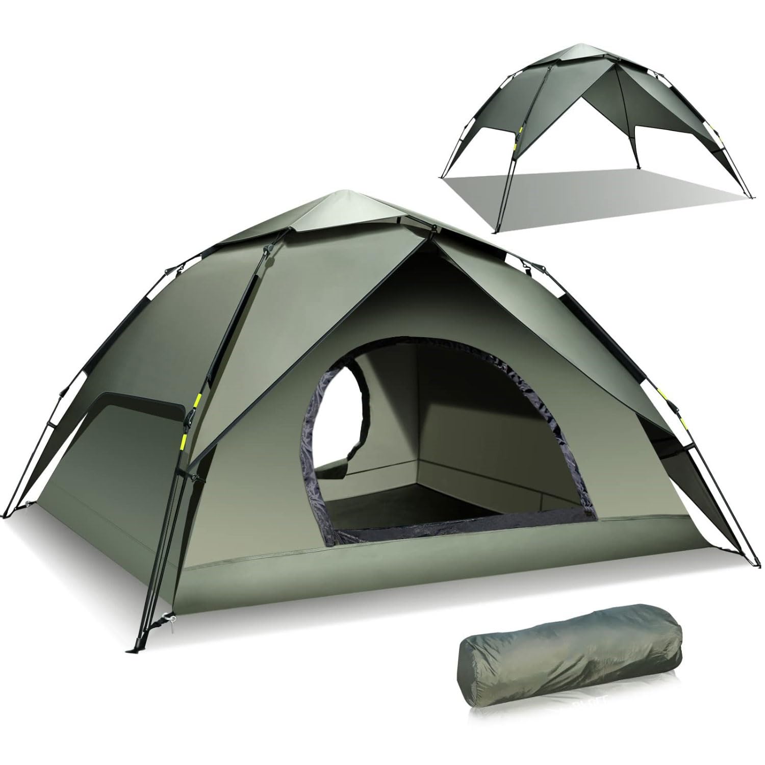 Tentes dôme pour famille camping facile à installer 4 places