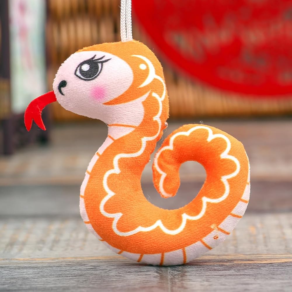 Amazon.co.jp: [Sunmelory] ヘビ 蛇 キーホルダー 可愛い 萌え