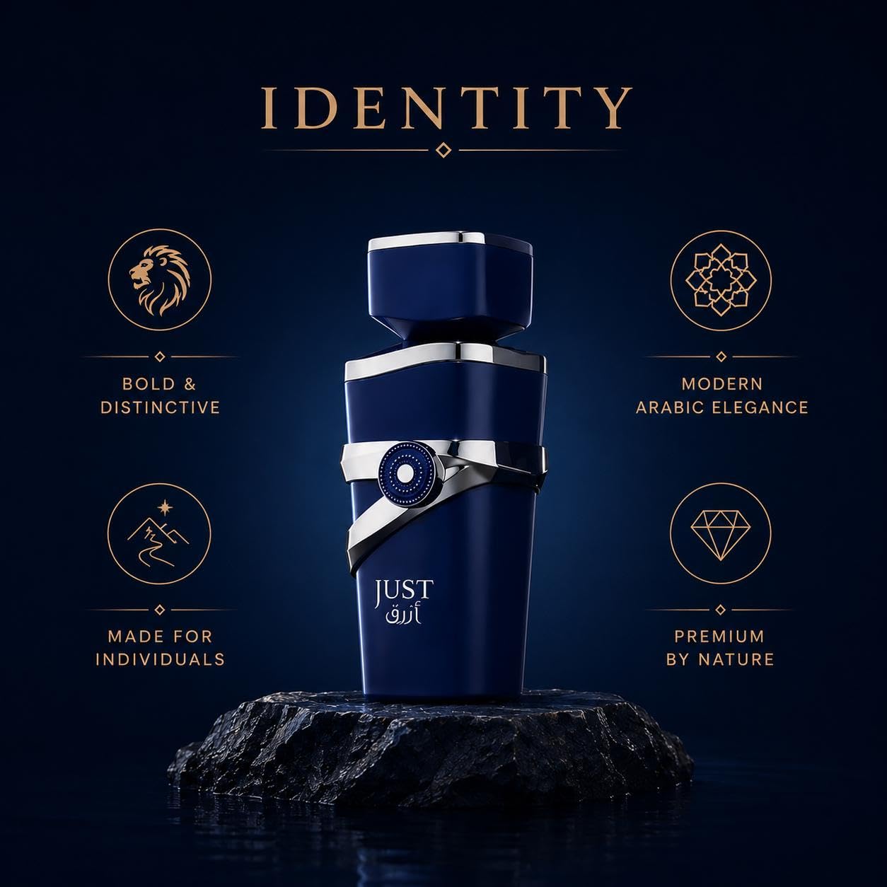 Fragrance World Just Azraq EDP For Men 3.4 Fl Oz : Amazon.co.za