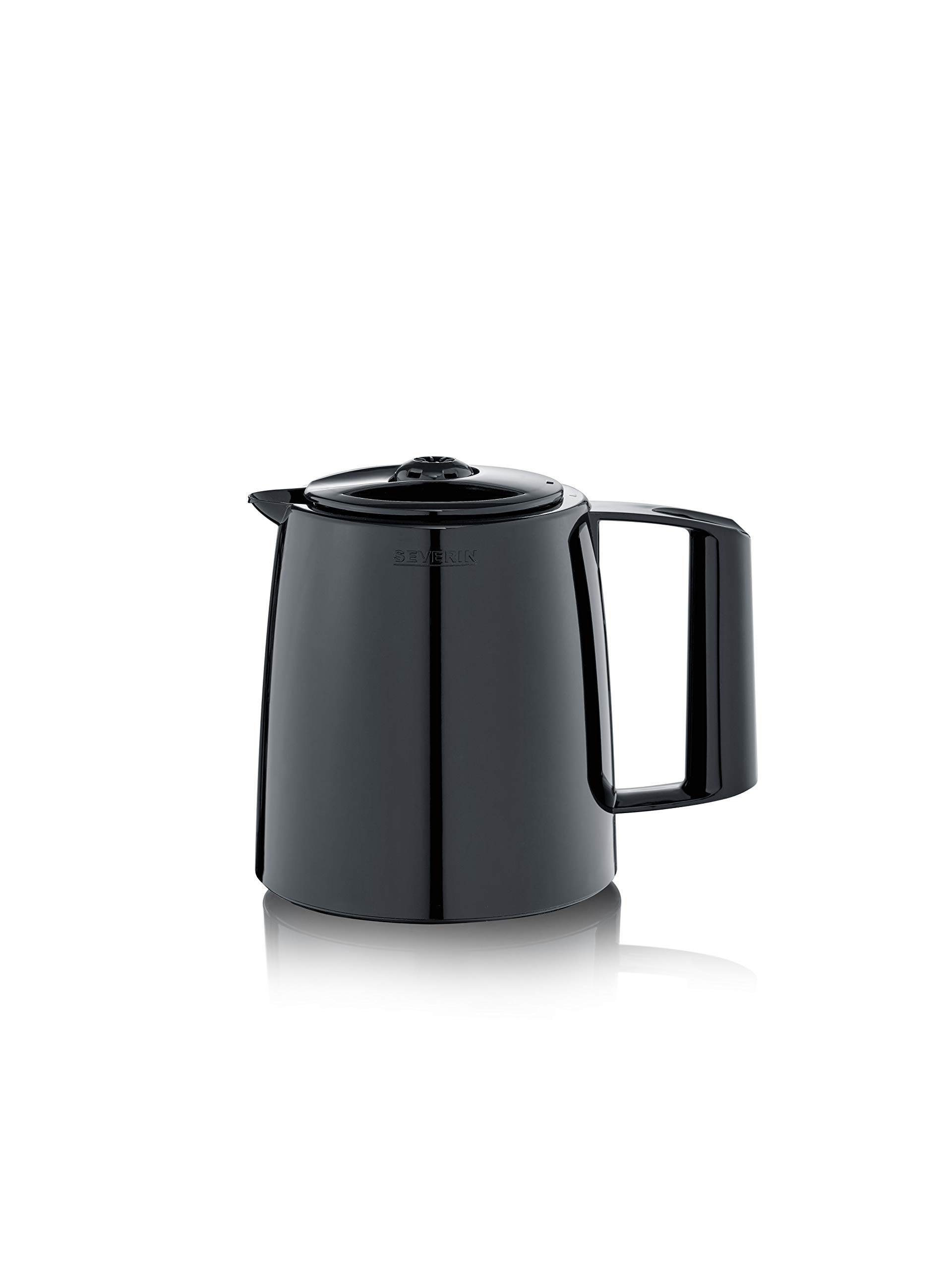 SEVERIN Cafetière Filtre Isotherme Duo, 2 X 1000 W, Jusqu'à 2L soit 16 tasses, 2 verseuses isothermes, 2 filtres pivotants, Noir, KA 9315