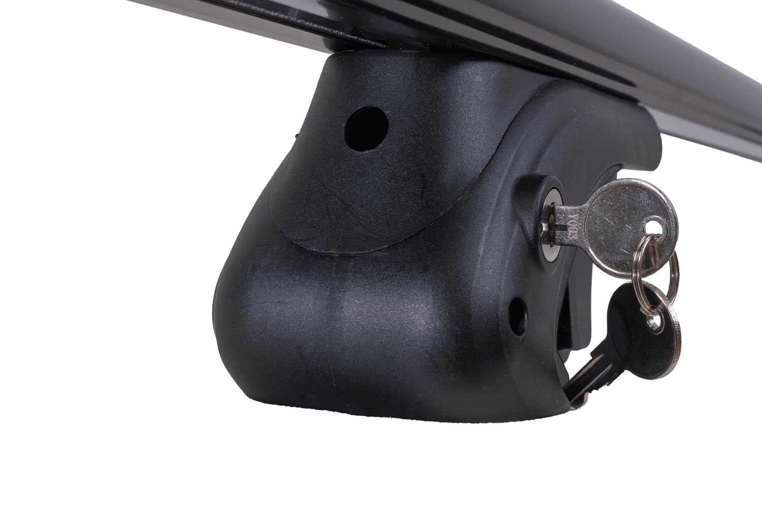Barre Portatutto 135 cm per Mancorrenti Aperti, Carico Max 90 kg per Auto, Portapacchi Universale in Alluminio con Profilo Ovale Aerodinamico, Serrature e Canale T