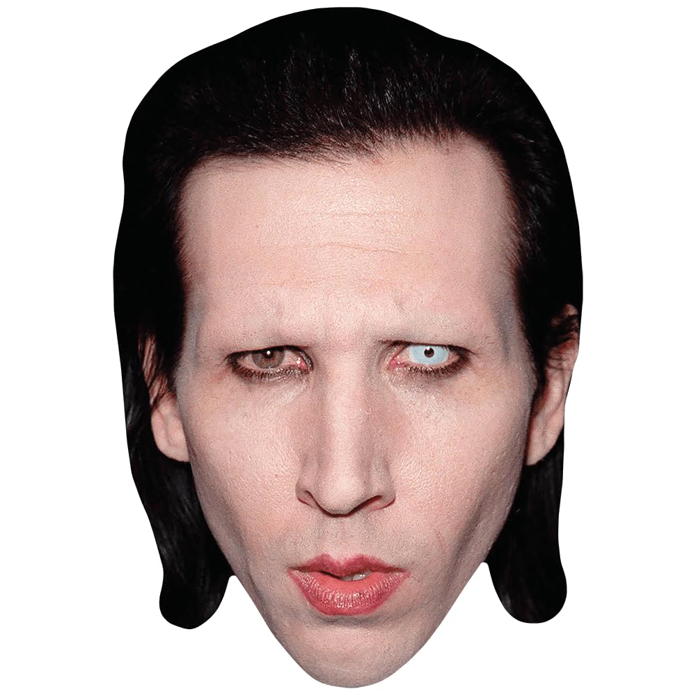 Brian Hugh Warner (90s) Celebrity Mask, Flat Card Face, Fancy Dress Mask