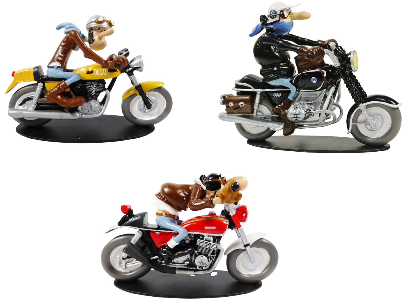 OPO 10 - Lot of 6 motorcycles 1/18 JOE.BAR.TEAM compatible with