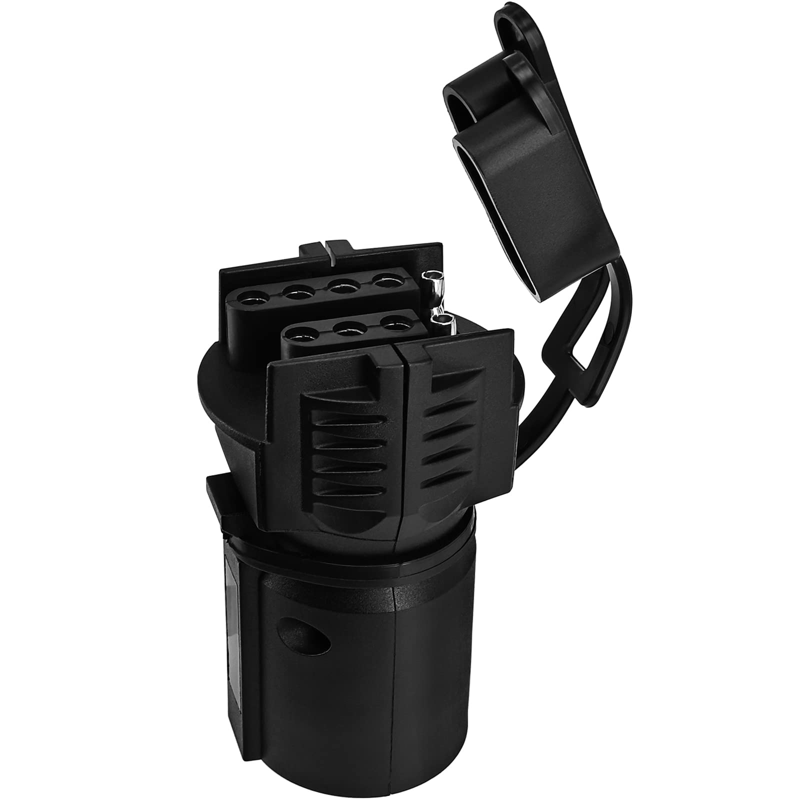 Buy Yeebline Trailer Light Connector Plug Adapter 7 Pin Round to 4 Pin