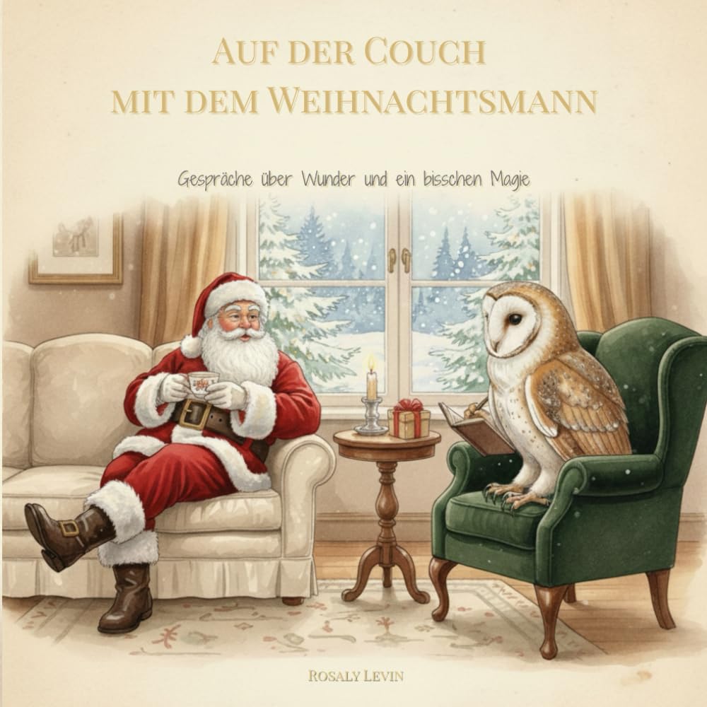 Auf der Couch mit dem Weihnachtsmann: Gespräche über Wunder und ein bisschen Magie (Auf der Couch, Klarsicht Leben)