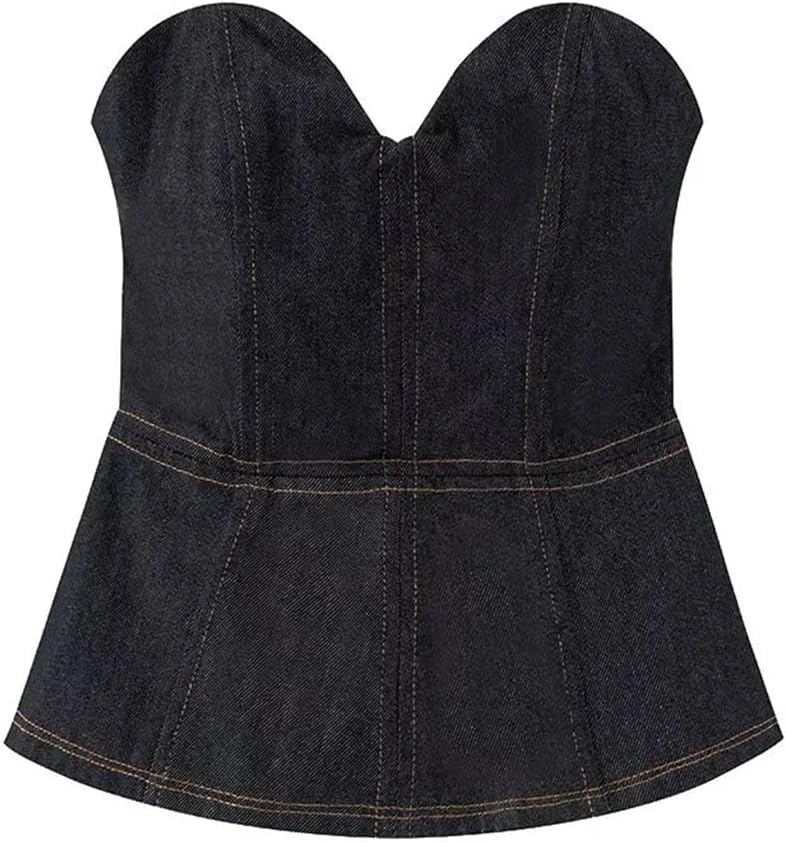 Women's Vintage V Neck Sleeveless Zipper Top