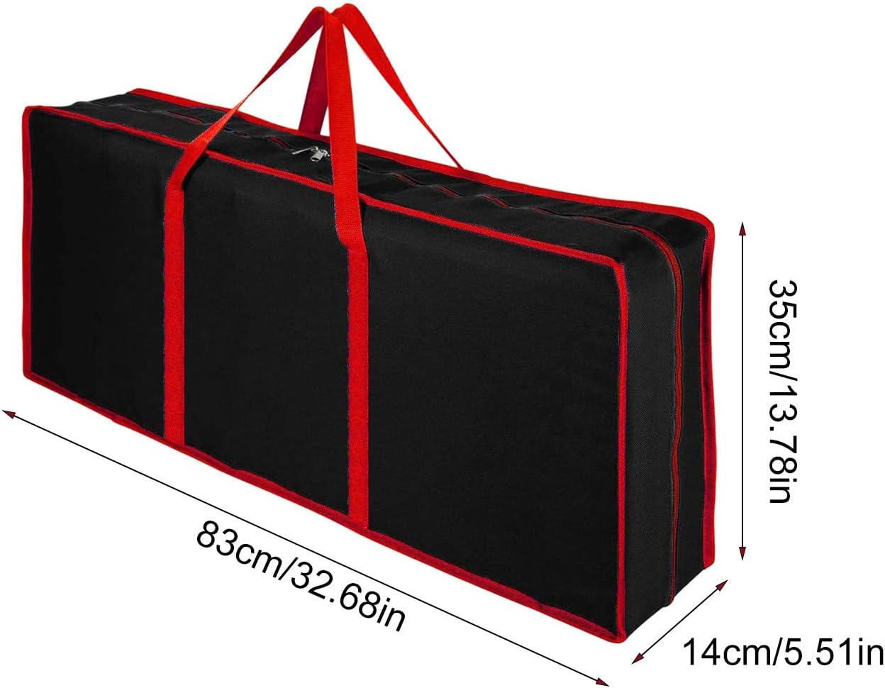 Wrapping Paper Storage Bin Zipper Christmas Storage Bag Container Ribbon