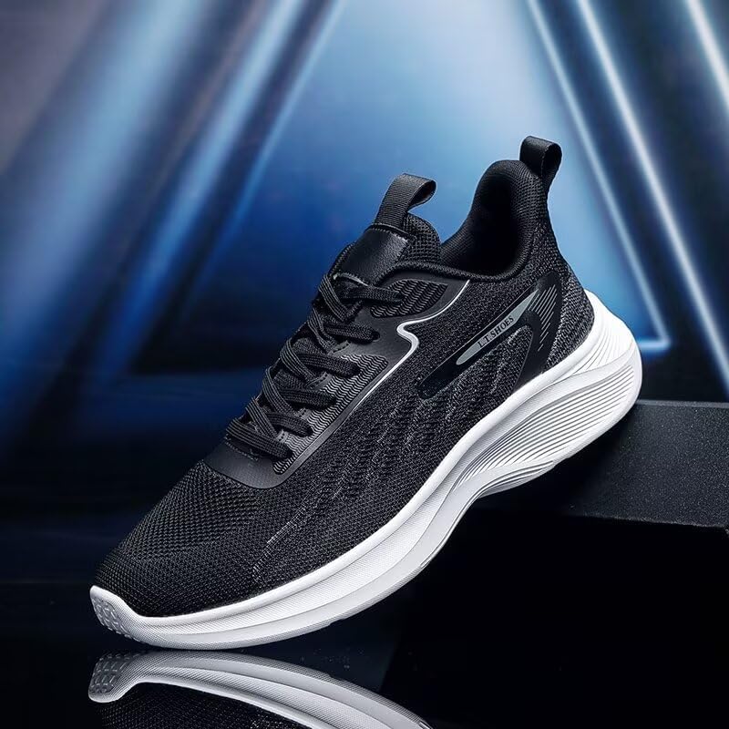 Men's Running Shoes Breathable Lightweight Walking Shoes Mesh Sport Sneakers Shoes for Men