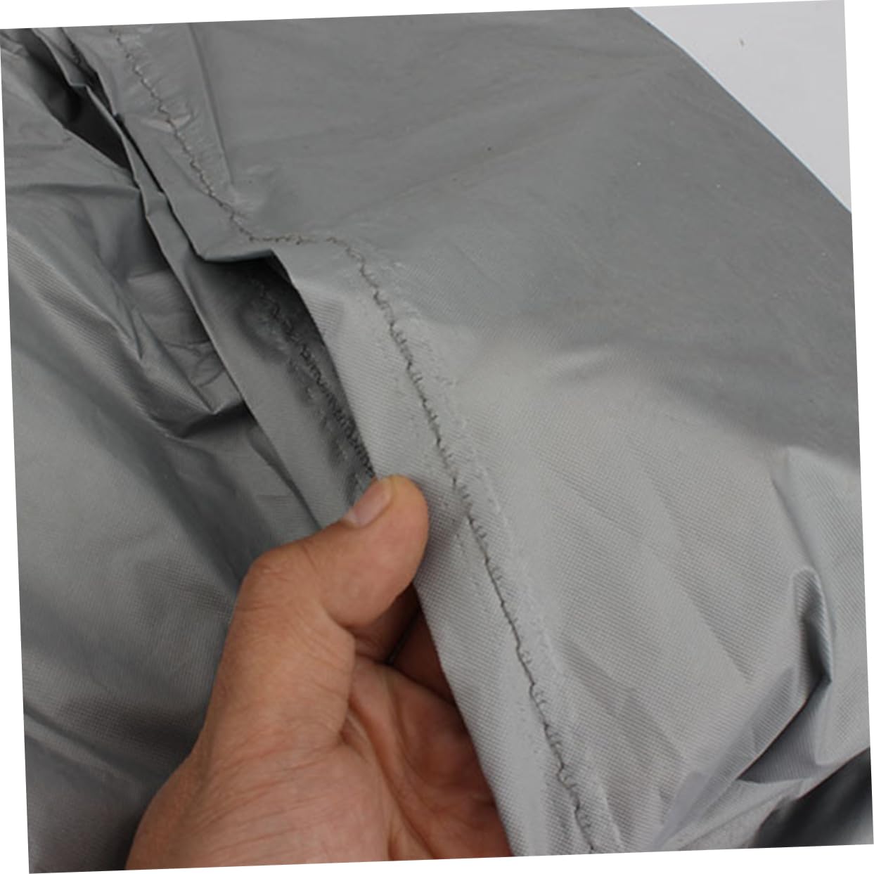 Anneome Car Sunscreen Cover Car Cover for Silver Outdoor Vehicle Against Rain Sun and for — view 9