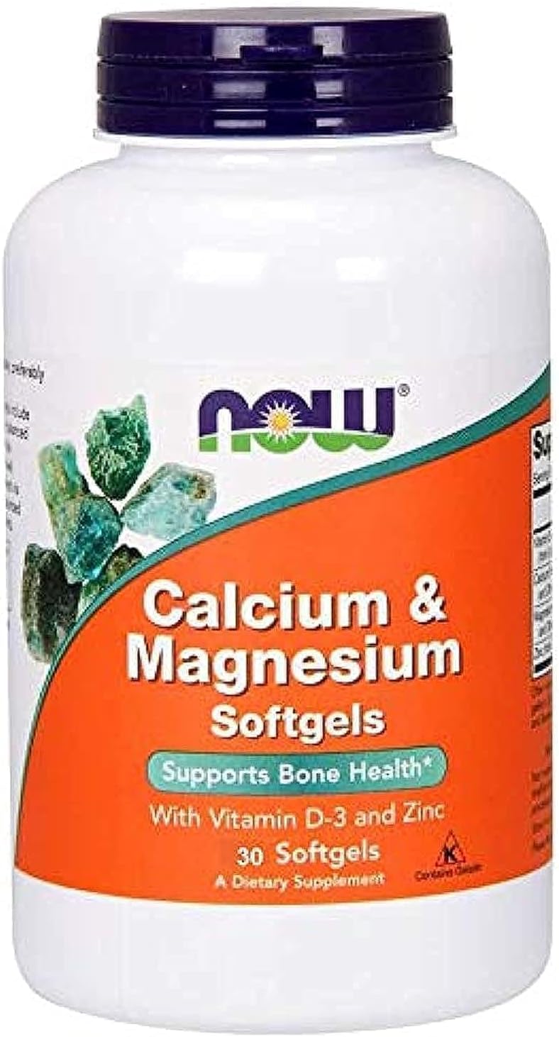 calcium and magnesium 30 softgels