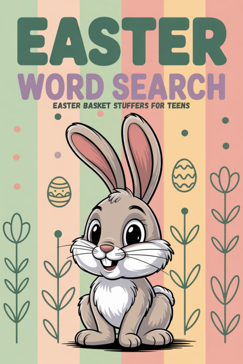 Easter Basket Stuffers for Teens: Word Search Book: Relaxing Word Puzzles for Girls and Boys with Solutions