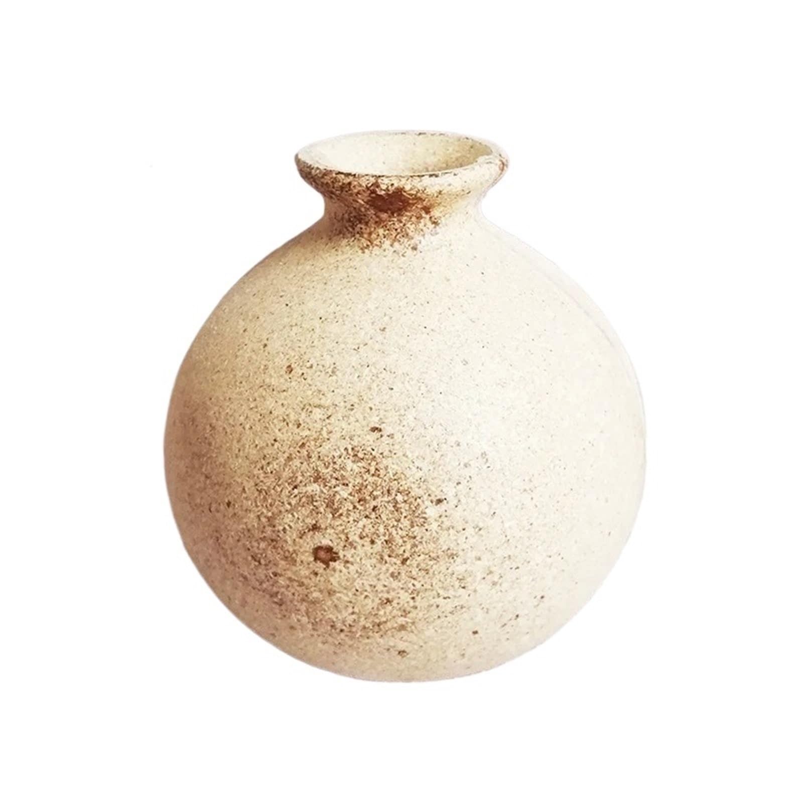 Geometric Vases Wooden Flower Vase Retro Table Decorative Dried Arrangement Pot Aesthetic Home Desktop Ornaments(Flower Vase S1)