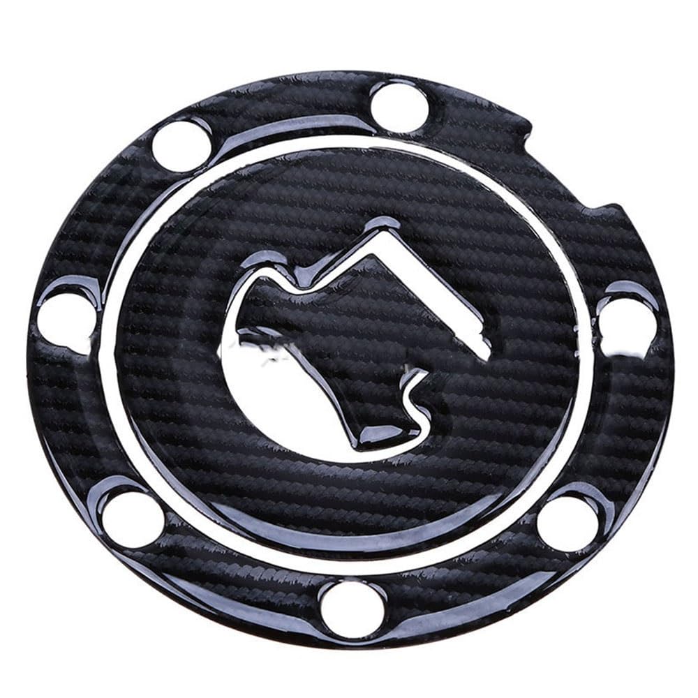 Pad Réservoir Moto Fibre Carbone - Protection Bouchon Essence Autocollant Pour YZF-R1 R6