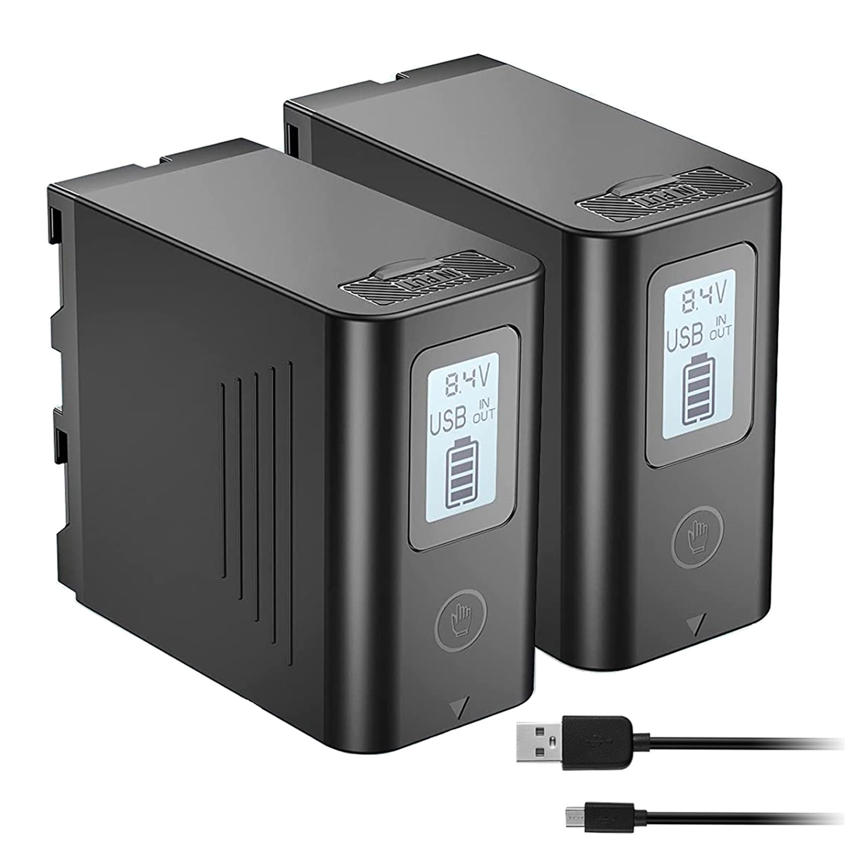 Amazon.com : JYJZPB 2 Pack NP-F970 Battery Compatible for Sony