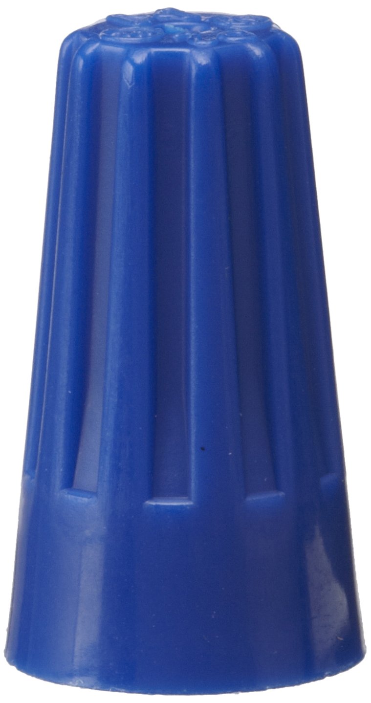 Morris Products 23172 Screw On Wire Connector, P2 Type, Blue, 22 - 14 Awg,max: 3 #16 min: 2 #22 Wire Combinations, 300V Max Voltage (Pack of 1000)