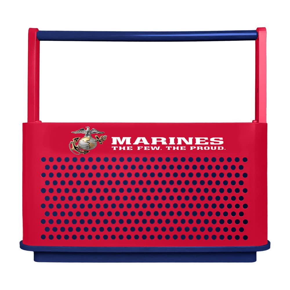 The Fan-Brand Military US Marine Corps: Red - Tailgate Caddy - Sports Team Bar Sign Décor: Home, Dorm, Garage, Office, Fan Cave