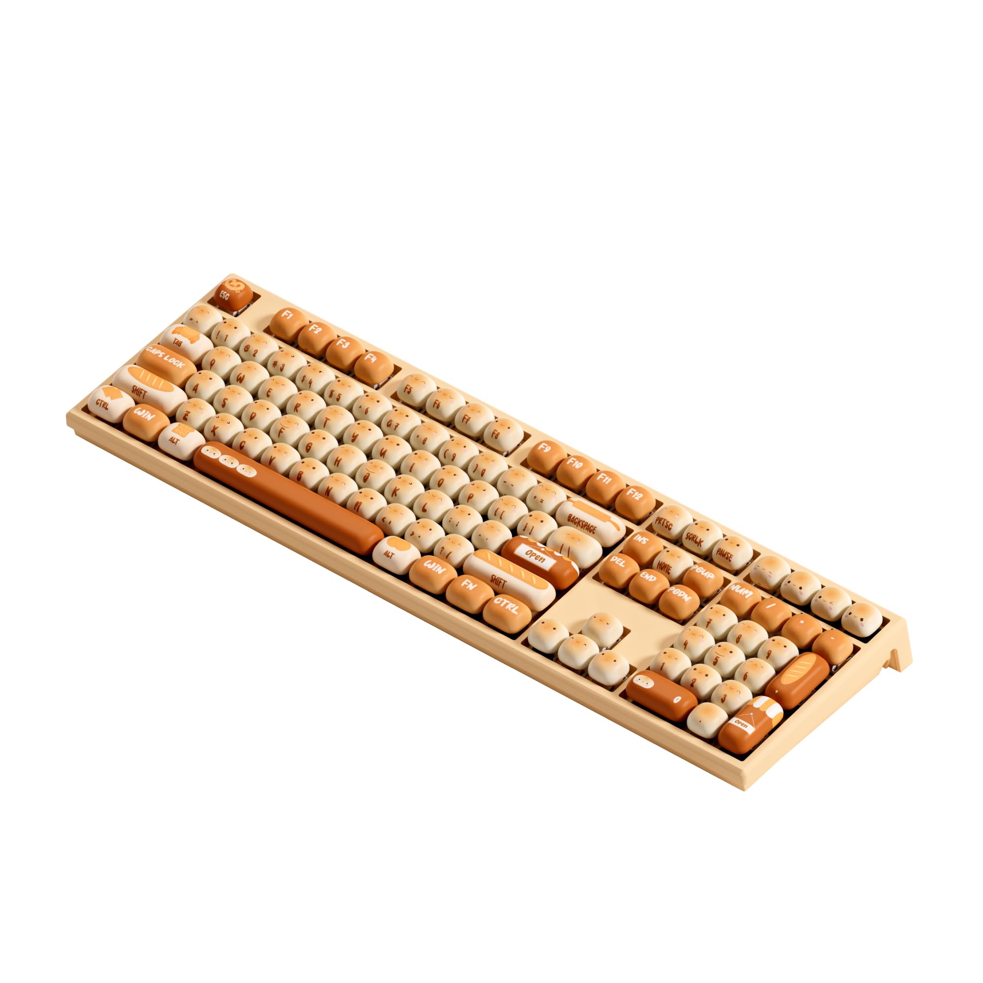 Amazon | AKKO x MG108B Bun Wonderland メカニカルキーボード ホット