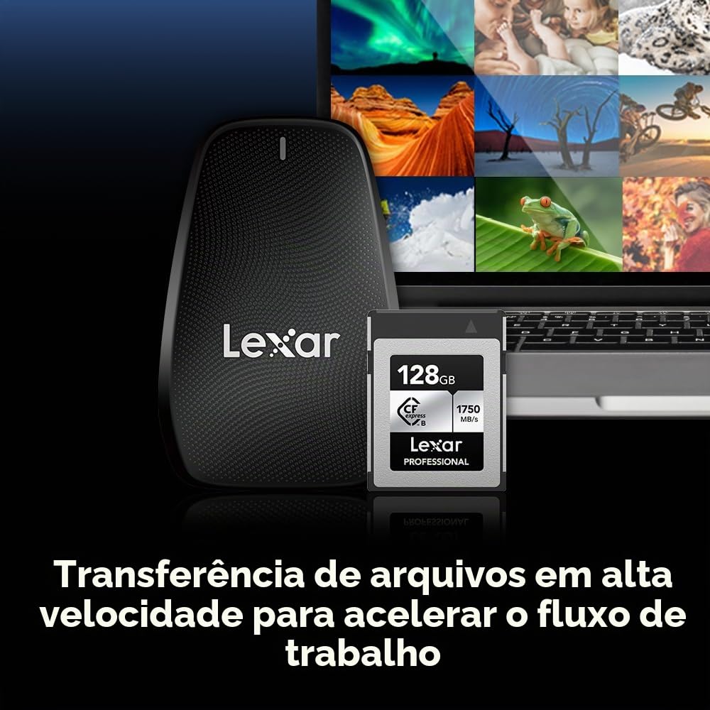 Lexar Cartão de memória profissional CFexpress tipo B Silver