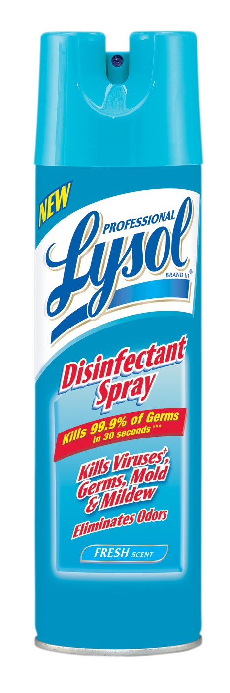 Professional Lysol Disinfectant Spray Fresh 228oz 12X19oz