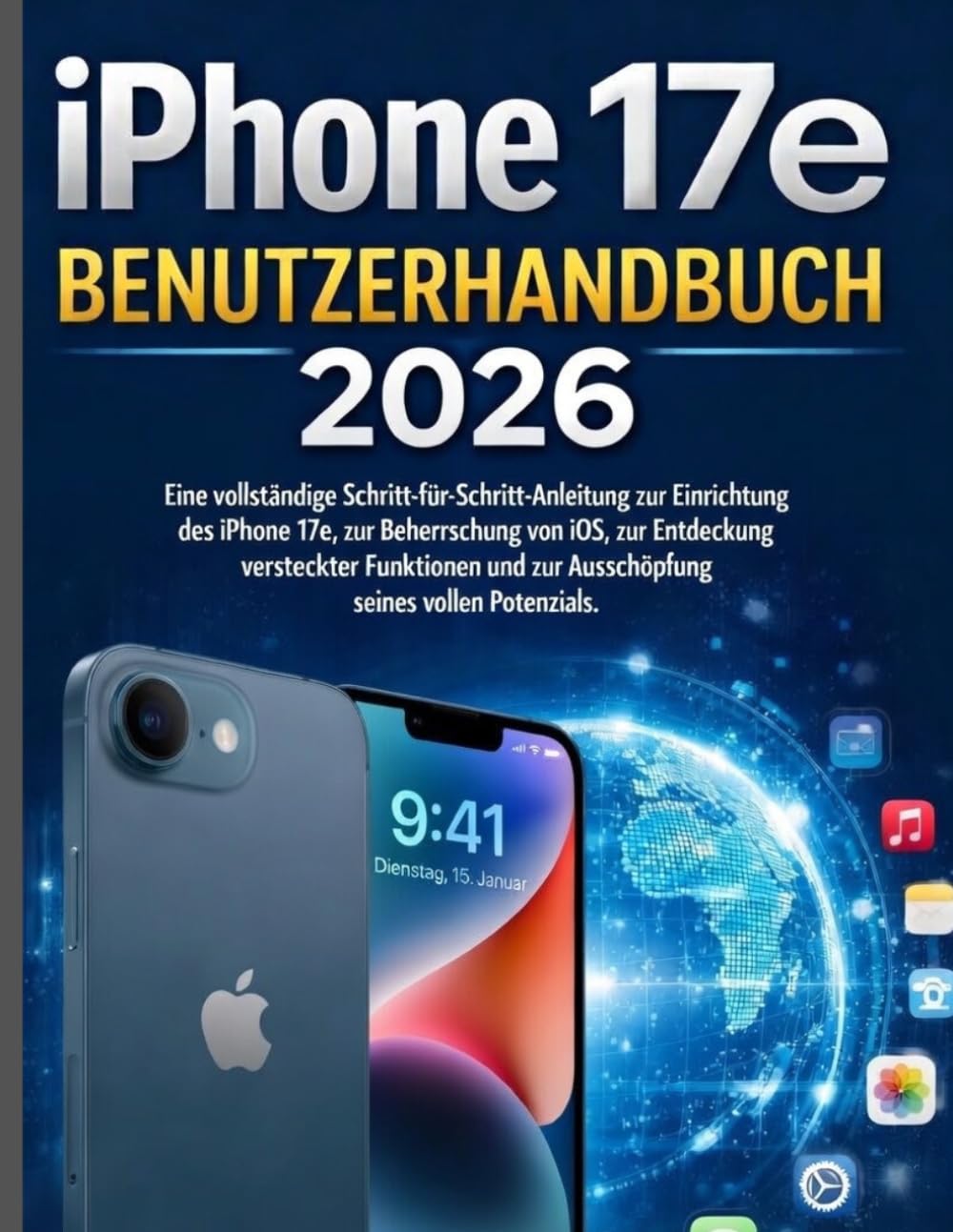 iPhone 17e BENUTZERHANDBUCH 2026: Eine vollständige Schritt-für-Schritt-Anleitung zur Einrichtung Ihres iPhone 17e, zur Beherrschung von iOS, zur ... und zur Ausschöpfung seines vollen Potenzials
