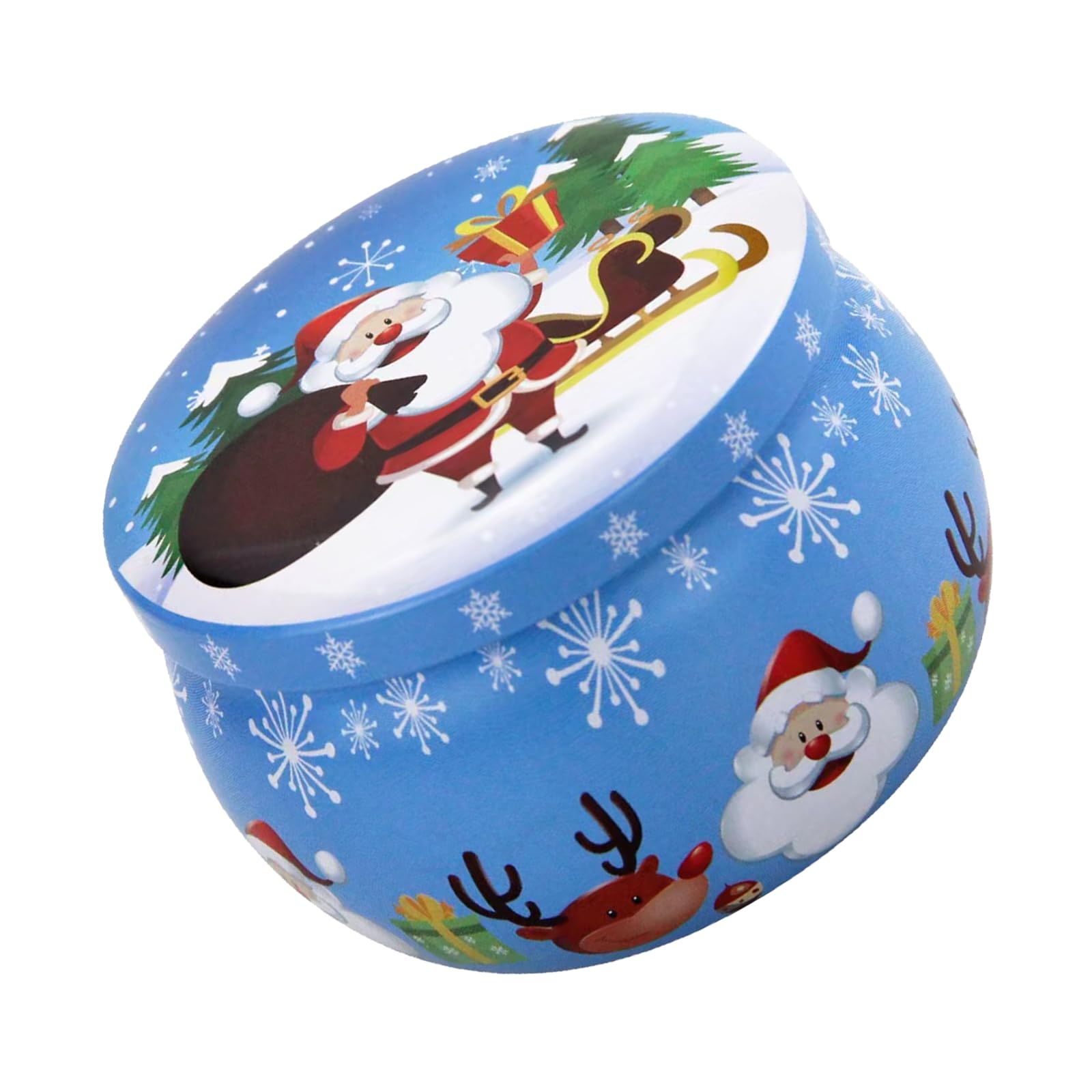 carotoe Holiday Soys Blend Waxes with Gift Box Christmas Decoration Aromatherapies with Natural Essential Oil Christmas Table Centerpieces