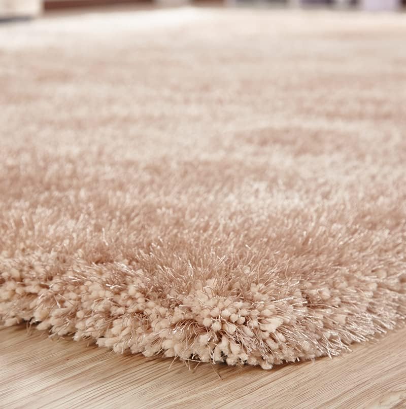 Miniatura 2 de NÜBE Camilla Beige Shaggy Area Rug