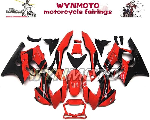 Miniatura 3 de Motocicleta Rojo Negro Carenado Kit Ajuste Para Honda CBR600F3 1997 1998 F3 CBR600 97 98 ABS Moldeo por inyección de plástico Carrocería